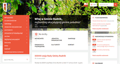 Desktop Screenshot of gmina-rudnik.pl