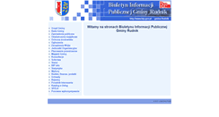 Desktop Screenshot of bip.gmina-rudnik.pl